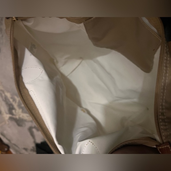 Longchamp Le Pliage cream color - Picture 2 of 6